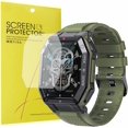 thumbnail image 1 of shiyou-Compatible with LIGE Smart watch Screen Protector,Premium High Definition Ultra HD Film Compatible with LIGE K55 Smart watch 1.85 Inch (TPU-6 Pack), 1 of 4
