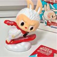 thumbnail image 4 of Labubu Original LOS MONSTERS Labubu muñeca Coca Cola serie figura de acción caja misteriosa Labubu caja ciega regalo de Navidad juguetes para niños, 4 of 5