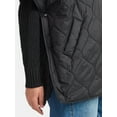 thumbnail image 4 of Time and Tru Women's Quilted Puffer, S/M, Black, Nylon, 4 of 5