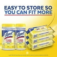 thumbnail image 5 of Lysol Disinfectant Handi-Pack Wipes, Multi-Surface Antibacterial Cleaning Wipes, For Disinfecting and Cleaning, Lemon and Lime Blossom, 320 Count (Pack of 4), 5 of 7