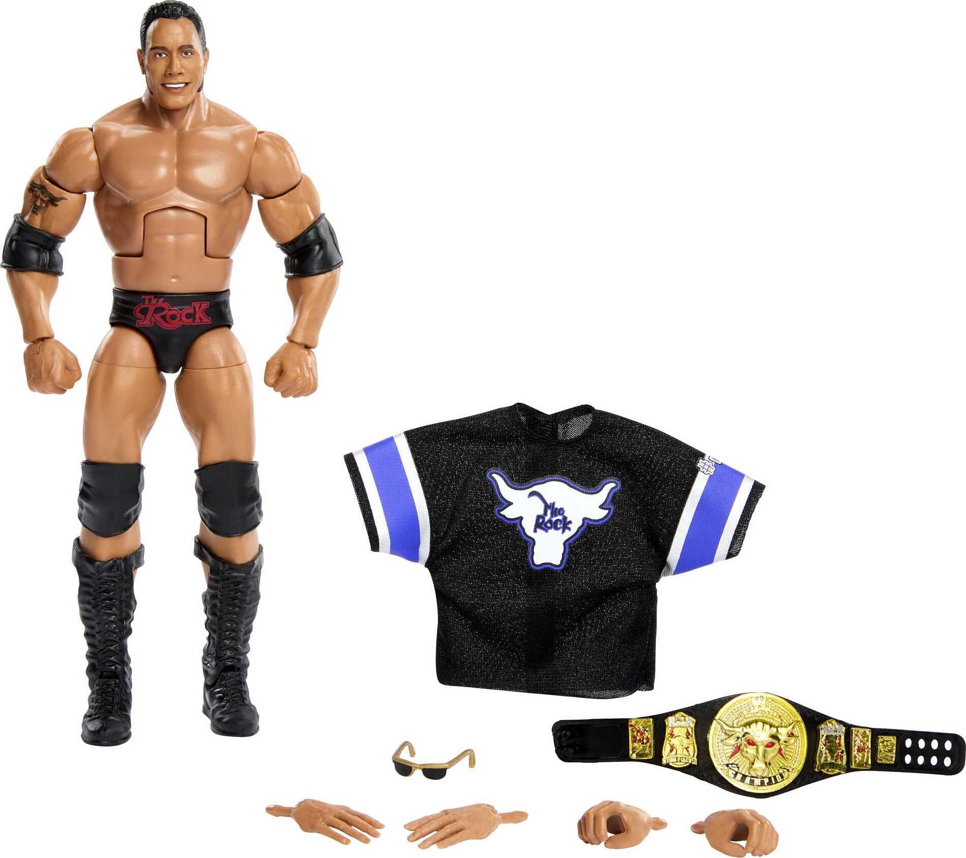 Medieval Limón disfraz WWE Elite Collection The Rock Action Figure with Accessories, Posable  Collectible (6-inch) - Walmart.com