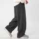 thumbnail image 5 of Pantalones largos de lana para hombre, moda, gruesos, sólidos, informales, cintura elástica, bolsillos, pantalones cargo para hombre, 5 of 6