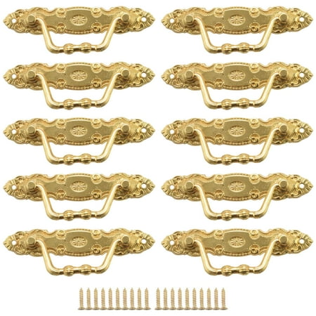 

10PCS Antique Handle Drawer Handles for Furniture Door (with Screws)