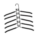 thumbnail image 4 of Percha para armario, para camisas, multicapa, para chaquetas, trajes, abrigos, de metal, pesada Negro, 4 of 9