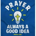 thumbnail image 2 of Prayer Always A Good Idea Religion Tank Top T Shirts Men Women Brisco Brands S, 2 of 6