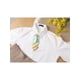 thumbnail image 5 of INSPIRE CHIC Corbata de uniforme linda preatado de rayas cortas para mujeres, casual escolar, talla única, rosa caliente, 5 of 6