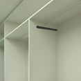 thumbnail image 4 of COMPUKAS 1 Set of Drawer Track Guide Kit Black Plastic for Storage Cabinets, 4 of 7