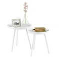 thumbnail image 5 of Lavish Home Nesting End Tables Circular Contemporary Decor, Set of 2 (White), 5 of 9