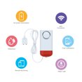thumbnail image 3 of Wifi Smart Water Leakage Sensor Standalone Water Leaks Intrusion Detector Alert Water Level Overflow Alarm Tuya Smart/Smart Life App Remote Control For Home House, 3 of 6