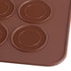 thumbnail image 3 of Estera de silicona para hornear, 48 cavidades, hoja de molde de silicona, estera, galletas de macarrón, pastelería, utensilios de decoración para hornear DIY, molde para macarrones, 3 of 5