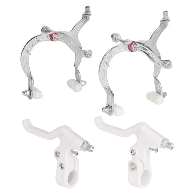 Frenos para bicicleta R20 S SHINE con palanca blanco Caliper