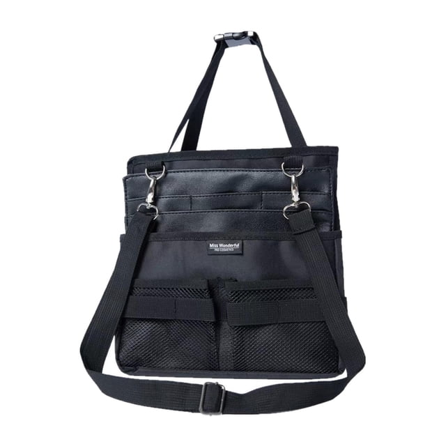 Estuche para brochas de maquillaje, bolsa de maquillaje multifuncional, bolsa para artistas de maquillaje, cremallera en la cintura para baño, Camping