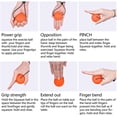 thumbnail image 2 of 2.1 Inch Stress Ball Portable Stress Balls Strengthen Hand Exercise and Relieve Tension, 2 of 5