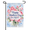 Garden Flag-2, variant on Morning Glory Welcome Garden Flag 12×18in Double Sided Polyester Banner, Rustic Floral Vertical Decor, Weather Design for Lawn Patio Courtyard Farmhouse Daily Outdoor Decoration
