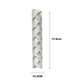thumbnail image 4 of Ludlz 9 Pcs Adhesive Wall Mount Jewelry Hooks Holder Storage Set Organizer Display, 4 of 4