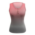 thumbnail image 5 of BLVB Women Sleeveless U Scoop Neck Tank Tops Sleeveless Ribbed Tight Summer Workout Going out Cami Shirt, 5 of 6