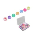 thumbnail image 1 of Beads Kit, Candy Color DIY Jewelry Making Beads Hair Beads for Bracelet Necklace Crafts Making for Bracelet Making Kit Multicolor Bulk  Beads for Arts Crafts Jewelry Makin, 1 of 8