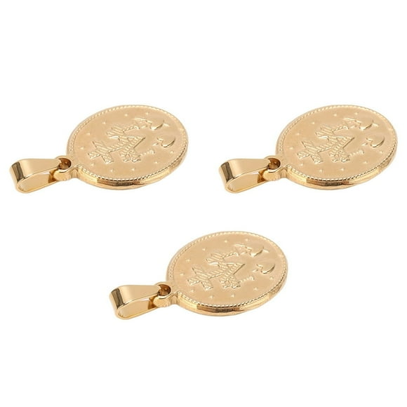 AMERTEER Virgin Mary Pendant Necklace Wear Resistant 3PCS Virgin Mary Pendant For Religious Gift Making