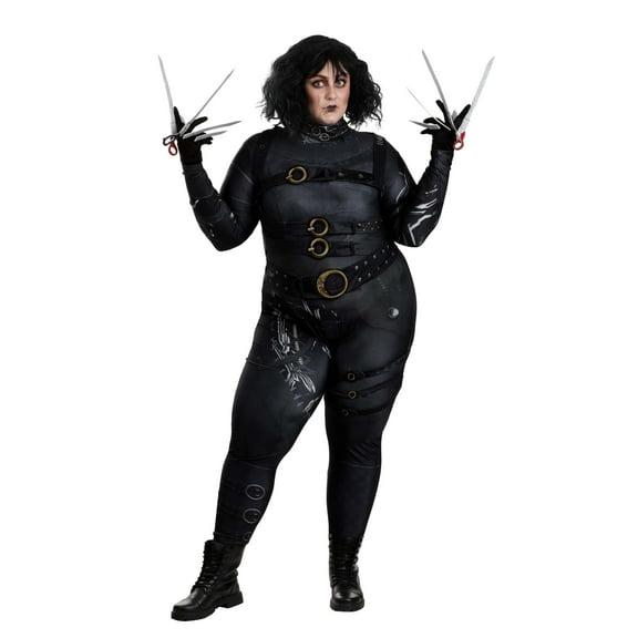 Plus Size Deluxe Edward Scissorhands Costume for Women