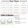 thumbnail image 2 of TMOYZQ Bras for Women Wireless Open Front Floral Lace T Shirts Bras Anti-Sagging Daily Bra Comfortable Convenient Soft Everyday Bras, 2 of 4
