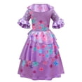 thumbnail image 2 of Mirabel Girls Dress Encanto Isabela Cosplay Costume Princess Masquerade, 2 of 6