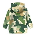 thumbnail image 4 of TrdSipl Camo Hoodies for Teen Girls Funny Leaf Graphic Hooded Sweatshirt Oversized Casual Camouflage Pullover With-Pocket, 4 of 5
