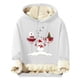 thumbnail image 2 of Sudadera con capucha para hombre, informal, a la moda, con estampado navideño, de manga larga y bolsillo, de poliéster, 2 of 5
