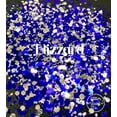thumbnail image 2 of Glitter Heart Co. Glitter - High Quality Polyester Glitter - Blue and Silver Chunky Mix - Blizzard - 1 oz Bag, 2 of 2