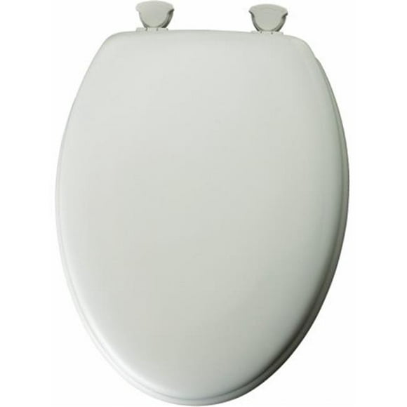 Mayfair-bemis White Elongated Traditional Wood Toilet Seat  144ECA-000