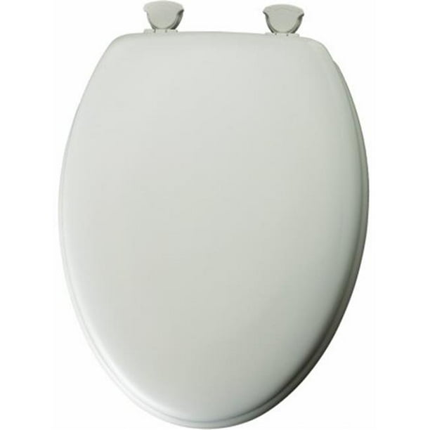 Mayfairbemis White Elongated Traditional Wood Toilet Seat Walmart
