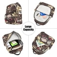 thumbnail image 5 of FORMRS Mini Backpack Purse for Women Quilted Travel Daypack Casual Shoulder Bag, Black Chocolate Cakes, 5 of 7