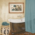 thumbnail image 2 of Hakimipour-Ritter 15x15 White Modern Wood Framed Museum Art Print Titled - Blue Zen Bath II, 2 of 4