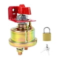 thumbnail image 4 of Reemplazo genérico de interruptor de matar a la batería fácil de usar de alta eficiencia 12V-24V Con cerradura fija, 4 of 8