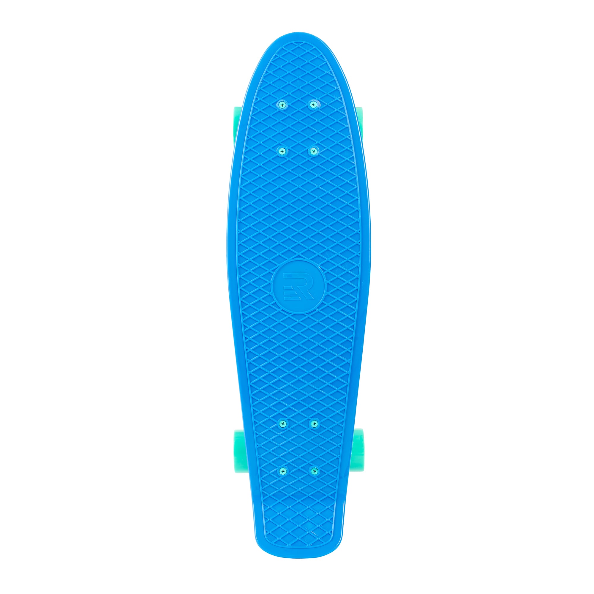 Retrospec Quip Skateboard 27" Classic Plastic Cruiser Complete Skateboard w/ Abec 7 bearings