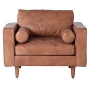 Urban Home Roma Chair Leather in Cognac