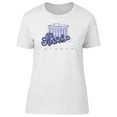 thumbnail image 1 of Athens Greece Purple T-Shirt Women -Image by Shutterstock, Female Medium, 1 of 2
