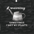 thumbnail image 4 of Inktastic Warning Sometimes I Wet My Plants Gardening Humor Women's T-Shirt, 4 of 5