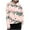 A14-Pink, variant on Fartey Christmas Sweater for Women Cute Funny Xmas Open Front Button Down Sweater Cardigans Fall Winter Long Sleeves Knitted Coat Pink 2XL
