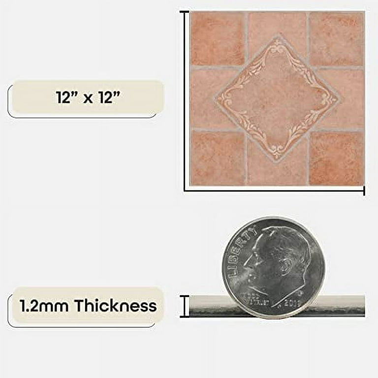 Achim Nexus South West Ceramic 12-in x 12-in Peel and Stick Vinyl Tile Flooring (20-sq ft) Achim Nexus South West Ceramic 12-in x 12-in Peel and Stick Vinyl Tile Flooring (20-sq ft)