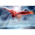 thumbnail image 1 of Cheval Rouge Volant - Peinture Diamant DIY, 1 of 6