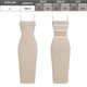 thumbnail image 2 of Vestido tubo con espalda descubierta, tirantes y huecos, estilo Spice Girl, sensual, francés, para mayores, 2 of 7