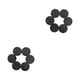 thumbnail image 1 of Tholdsy Pack of 6 Thumbstick Silicone Protector Maintenance Replacement Caps Spare Joystick Parts Console Covers Game Repair for PSVita Negro 2piezas, 1 of 6