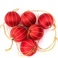 thumbnail image 1 of INDIA OVERSEAS TRADING CORP CA 31312 Christmas Ornament Set/6, 1 of 5