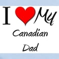 thumbnail image 2 of CafePress - I Love My Canadian Dad Infant Bodysuit - Baby Light Bodysuit, Size Newborn - 24 Months, 2 of 4