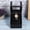 Black EU Plug, variant on Premium Automatic Watch Winder Box for Wristwatch Mechanical Watch, Extend Service Life, Carbon Fiber PU Leather Organizer Display Case, Black US Plug (4.7x4.9x6.5 inches / 12x12.5x16.5 cm)