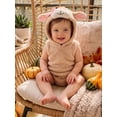 thumbnail image 3 of Svuitmsl Newborn Baby Girl Halloween Lamb Costume Infant Sheep Cosplay Outfit Kids Fall Winter Clothes Cute Warm Fleece Hooded Sleeveless Romper, 3 of 10