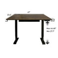thumbnail image 3 of Bureau d'Ordinateur Électrique LJ 47” à Hauteur Réglable Assis-Debout - Bois, 3 of 5