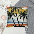 thumbnail image 2 of JEUXUS Hawaii Summer Beach Tropical Coconut Palm Tree Sunglasses Throw Pillow Cover,Beach Lover Gifts,Summer Lover Gifts Summer Vibes Decorative Cushion Cover for Beach House, 2 of 5