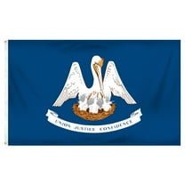 Louisiana 3ft x 5ft Printed Polyester Flag