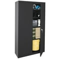 thumbnail image 6 of Sandusky Nystead 20-Gauge Welded Steel Garage Storage Cabinet, Black, 6 of 6